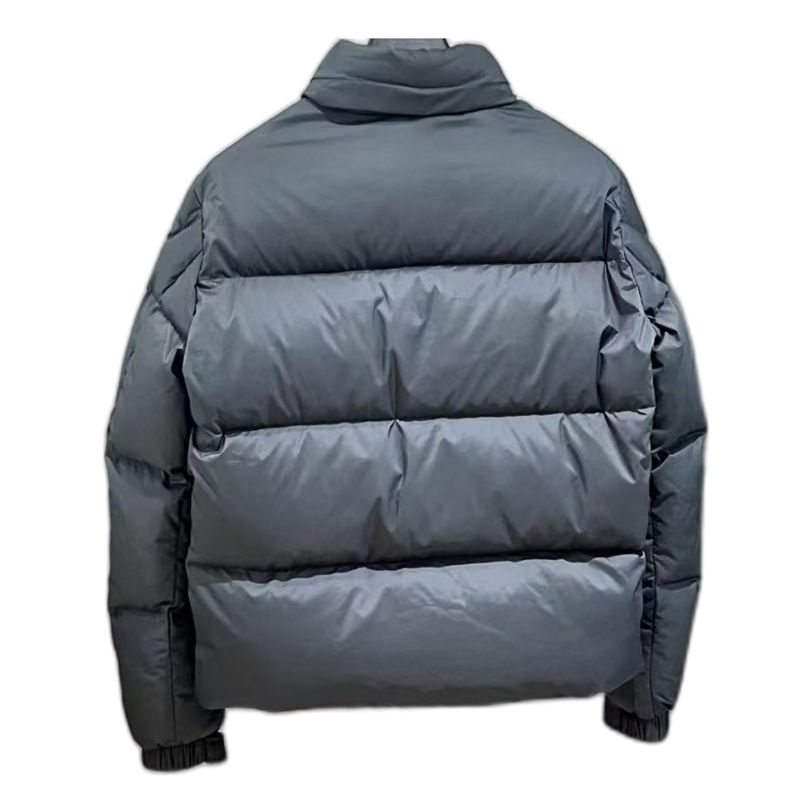 Moncler Stand-Collar Puffer Jacket in Black