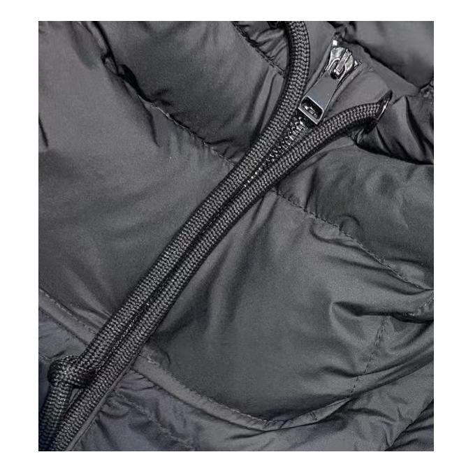 Moncler Faucon Hooded Long Puffer Coat in Black