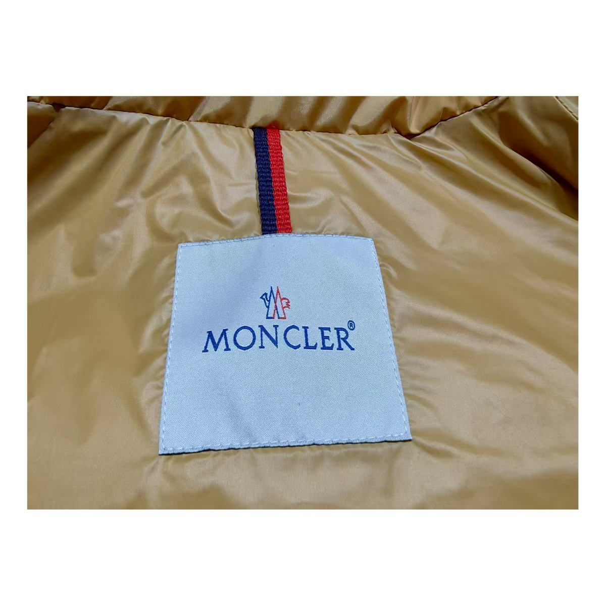 Moncler Maya Hooded Puffer Jacket in Yellow