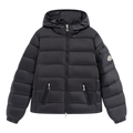 Moncler Gles Fitted Hooded Puffer Jacket