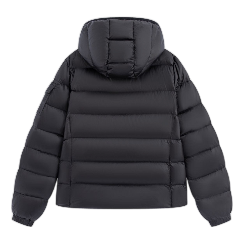 Moncler Gles Fitted Hooded Puffer Jacket