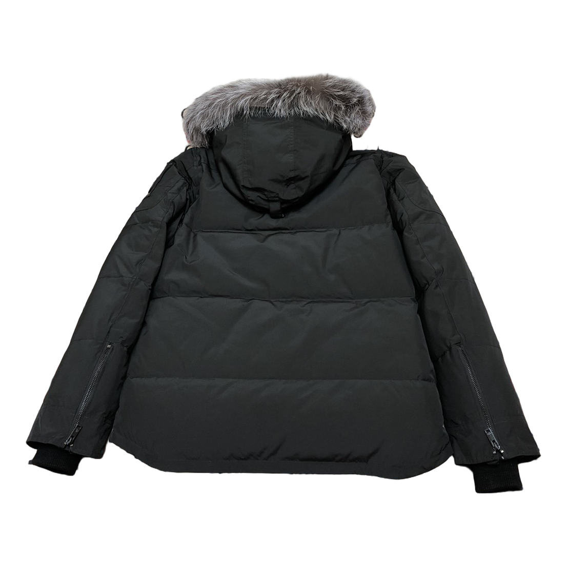 Moose Knuckles Four-Pocket Fur-Trim Hooded Puffer Jacket