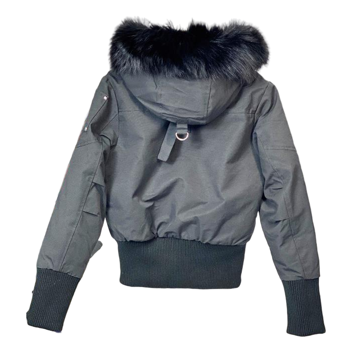 Moose Knuckles Debbie Fur-Trim Bomber Jacket