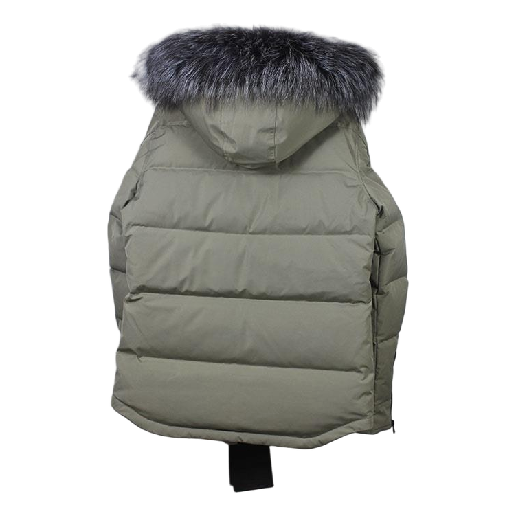 Moose Knuckles Four-Pocket Fur-Trim Quilted Jacket
